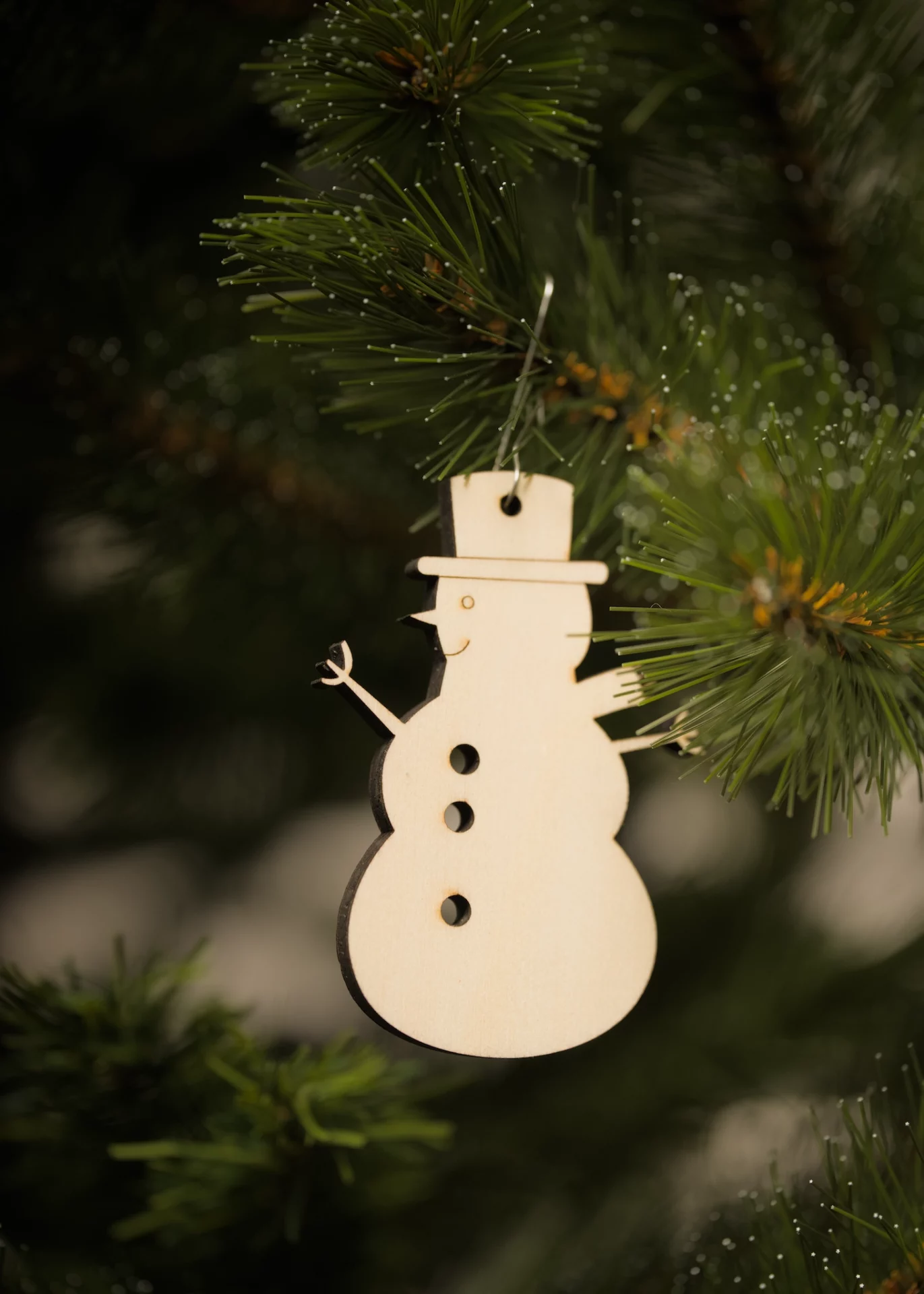 Baumschmuck Schneemann 80mm